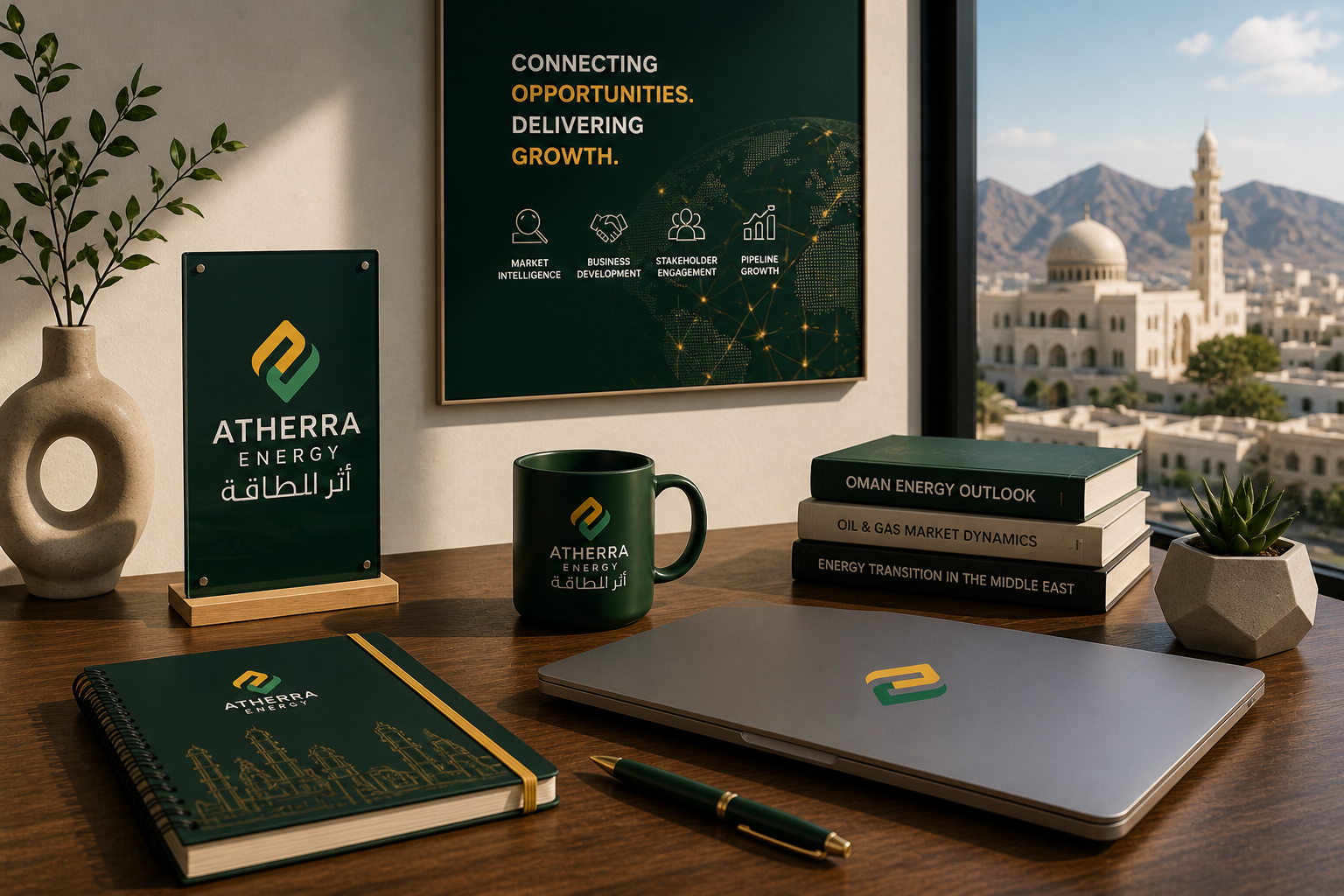 Remote business development in Oman